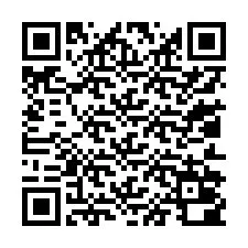 QR-koodi puhelinnumerolle +13012000408