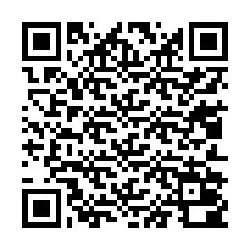 QR-код для номера телефона +13012000412