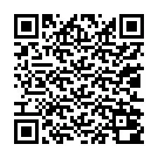 Código QR para número de teléfono +13012000428