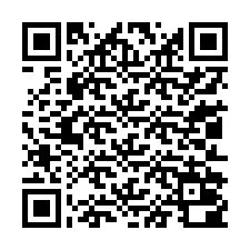 Código QR para número de teléfono +13012000434