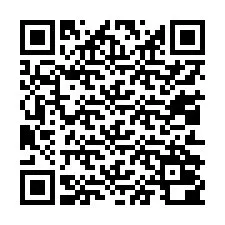 Código QR para número de teléfono +13012000643