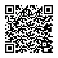 Código QR para número de teléfono +13012000677