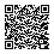 Codice QR per il numero di telefono +13012000749