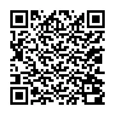 Código QR para número de teléfono +13012000759