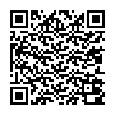 Código QR para número de teléfono +13012000806