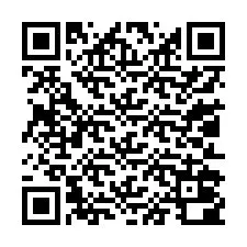 QR Code สำหรับหมายเลขโทรศัพท์ +13012000838