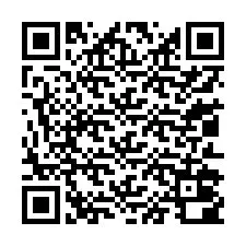 QR Code สำหรับหมายเลขโทรศัพท์ +13012000854