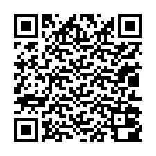 Codice QR per il numero di telefono +13012000855