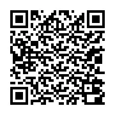 Codice QR per il numero di telefono +13012000875