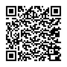 Código QR para número de teléfono +13012000897