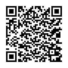 QR код за телефонен номер +13012001121