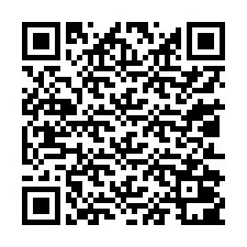 QR kód a telefonszámhoz +13012001168