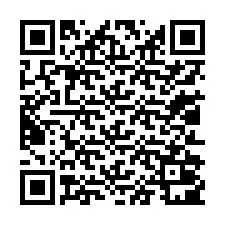 Kode QR untuk nomor Telepon +13012001169