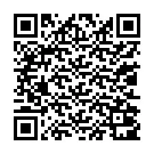 電話番号のQRコード +13012001198