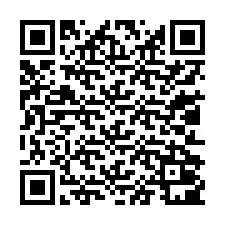 QR kód a telefonszámhoz +13012001238