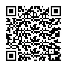 Kode QR untuk nomor Telepon +13012001281