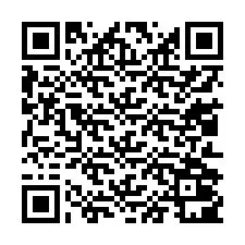 Codice QR per il numero di telefono +13012001356