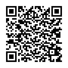 Codice QR per il numero di telefono +13012419122