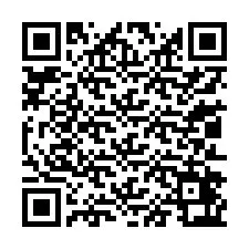 QR-код для номера телефона +13012463474