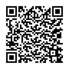 Kode QR untuk nomor Telepon +13012645074