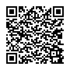 QR код за телефонен номер +13012981366