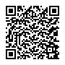 Kode QR untuk nomor Telepon +13012981371