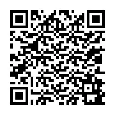 QR Code pour le numéro de téléphone +13012981549