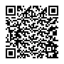 Codice QR per il numero di telefono +13012981770