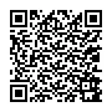 Kode QR untuk nomor Telepon +13012981958