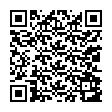 QR код за телефонен номер +13012983774