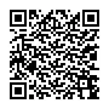 QR kód a telefonszámhoz +13013644694