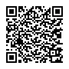 QR-код для номера телефона +13013922192