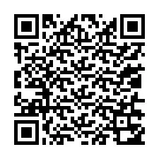 QR-code voor telefoonnummer +13016352148