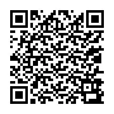 QR kód a telefonszámhoz +13017993658