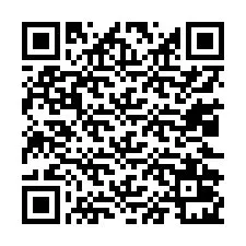 Codice QR per il numero di telefono +13022021587