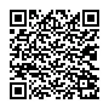 QR-code voor telefoonnummer +13022021623