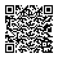 Codice QR per il numero di telefono +13022121325