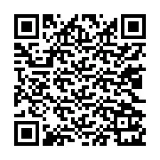 Codice QR per il numero di telefono +13022121326