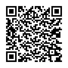 Codice QR per il numero di telefono +13022204243