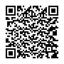 Codice QR per il numero di telefono +13022386670