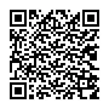 Kod QR dla numeru telefonu +13022518022