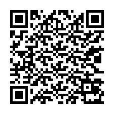 Código QR para número de teléfono +13023071424