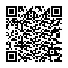 QR код за телефонен номер +13023216830