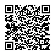 QR-code voor telefoonnummer +13023511028