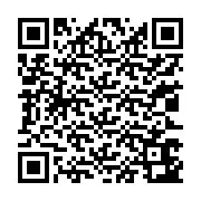 QR Code สำหรับหมายเลขโทรศัพท์ +13023643140