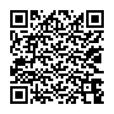 Kode QR untuk nomor Telepon +13023648839