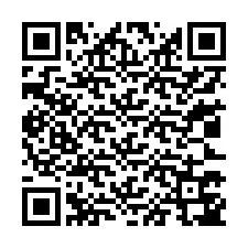 Código QR para número de telefone +13023747000