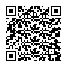 Código QR para número de telefone +13024289280