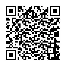 Codice QR per il numero di telefono +13024643014