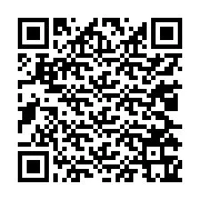 QR-koodi puhelinnumerolle +13025365732